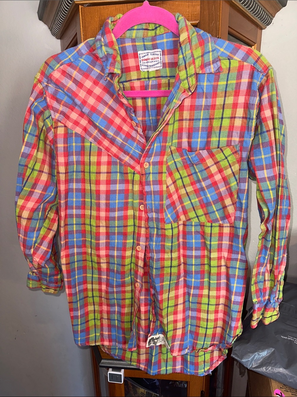 Women's Multicolor Plaid Button-Down Shirt by Vineyard Vines - Bright Check